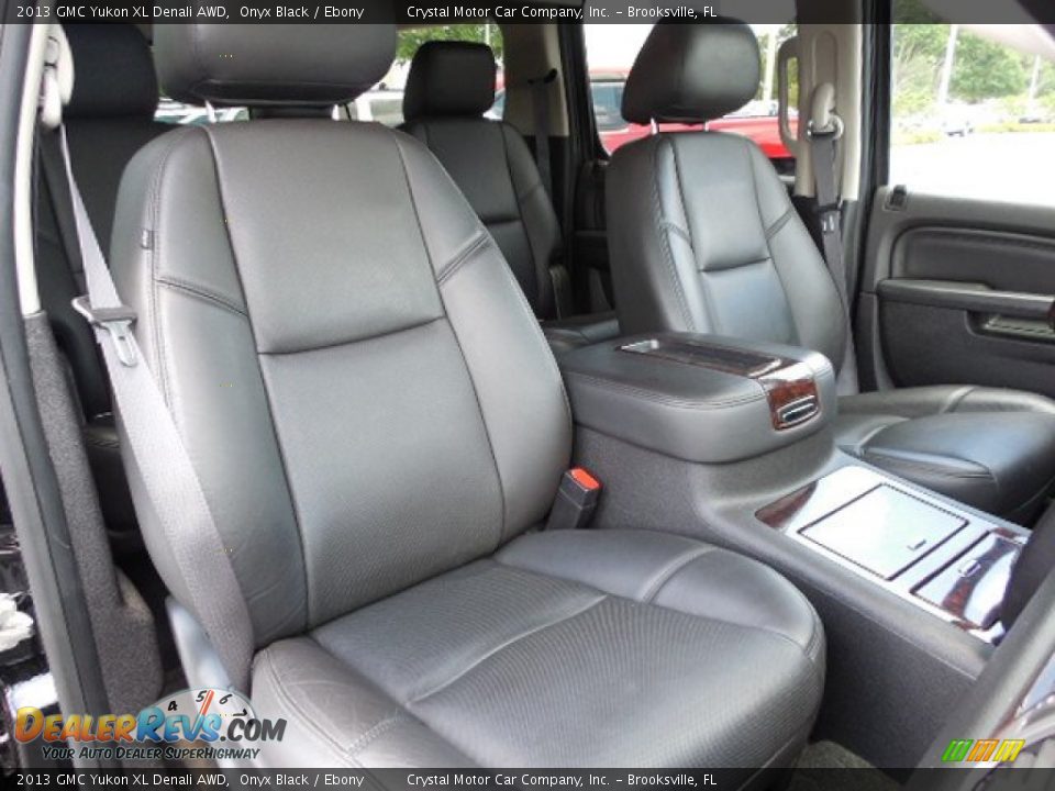 2013 GMC Yukon XL Denali AWD Onyx Black / Ebony Photo #15