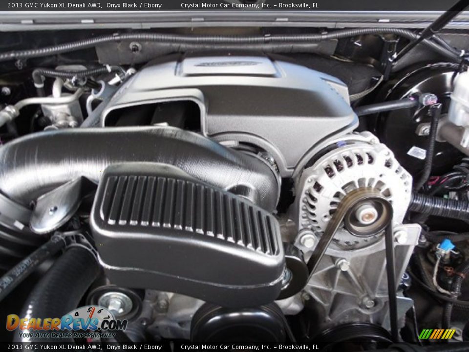 2013 GMC Yukon XL Denali AWD Onyx Black / Ebony Photo #19