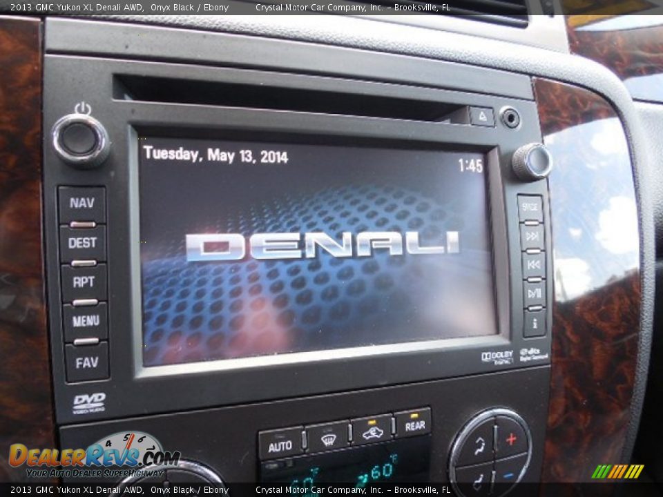 2013 GMC Yukon XL Denali AWD Onyx Black / Ebony Photo #22