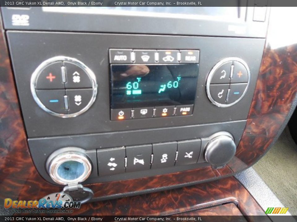 2013 GMC Yukon XL Denali AWD Onyx Black / Ebony Photo #23