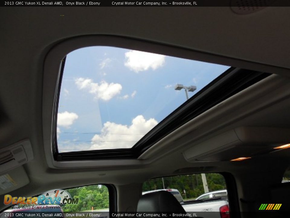 2013 GMC Yukon XL Denali AWD Onyx Black / Ebony Photo #24