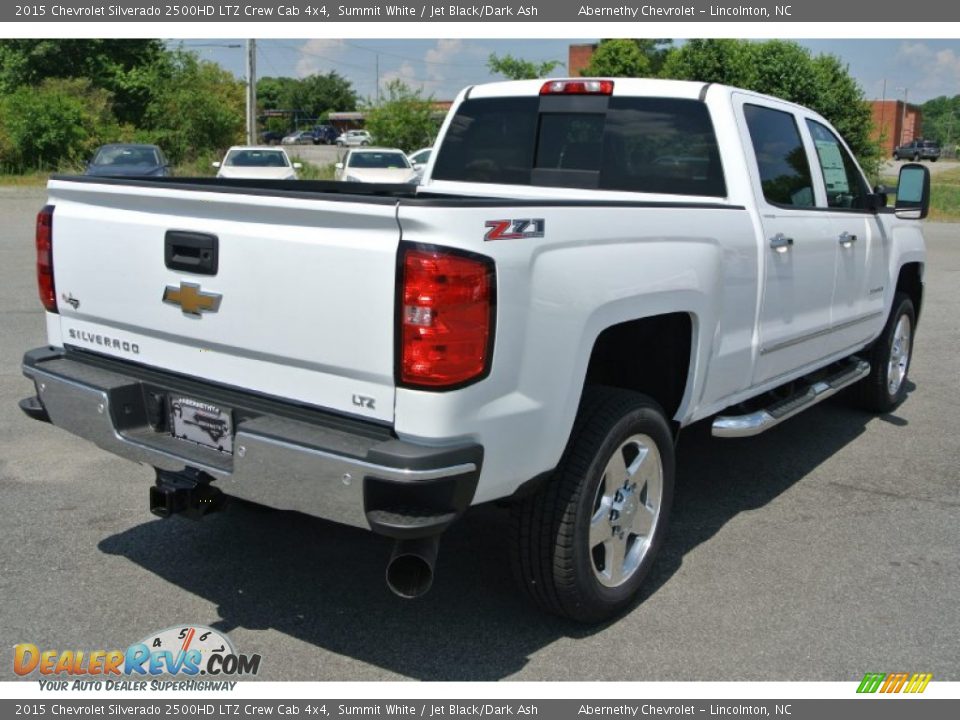 2015 Chevrolet Silverado 2500HD LTZ Crew Cab 4x4 Summit White / Jet Black/Dark Ash Photo #5