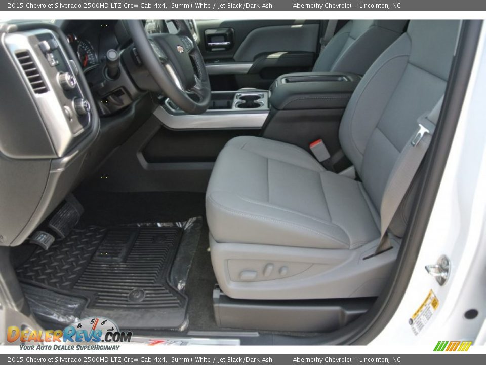 2015 Chevrolet Silverado 2500HD LTZ Crew Cab 4x4 Summit White / Jet Black/Dark Ash Photo #8