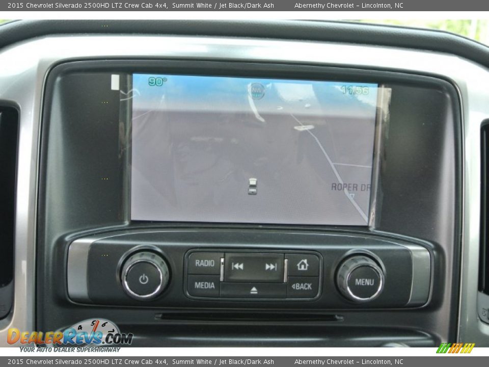 2015 Chevrolet Silverado 2500HD LTZ Crew Cab 4x4 Summit White / Jet Black/Dark Ash Photo #12