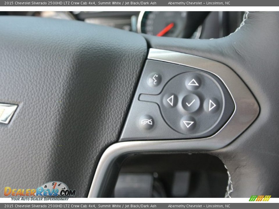 2015 Chevrolet Silverado 2500HD LTZ Crew Cab 4x4 Summit White / Jet Black/Dark Ash Photo #14