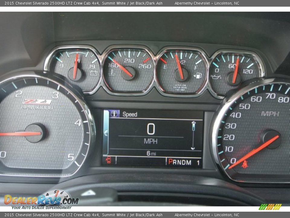2015 Chevrolet Silverado 2500HD LTZ Crew Cab 4x4 Summit White / Jet Black/Dark Ash Photo #15