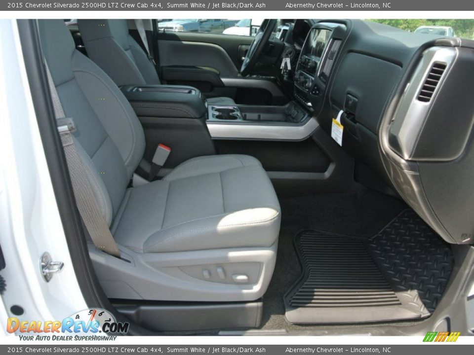 2015 Chevrolet Silverado 2500HD LTZ Crew Cab 4x4 Summit White / Jet Black/Dark Ash Photo #18