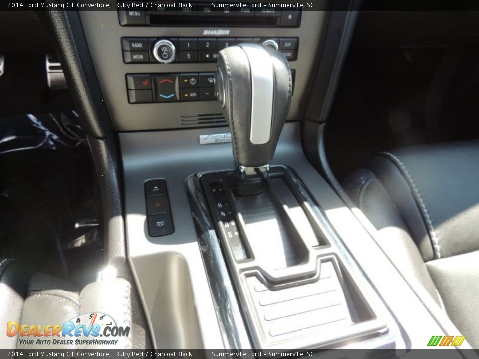 2014 Ford Mustang GT Convertible Ruby Red / Charcoal Black Photo #16