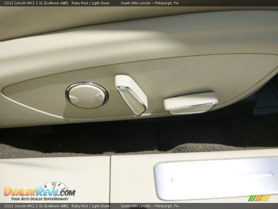 2013 Lincoln MKZ 2.0L EcoBoost AWD Ruby Red / Light Dune Photo #12