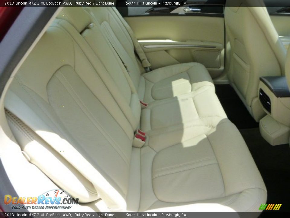 2013 Lincoln MKZ 2.0L EcoBoost AWD Ruby Red / Light Dune Photo #14