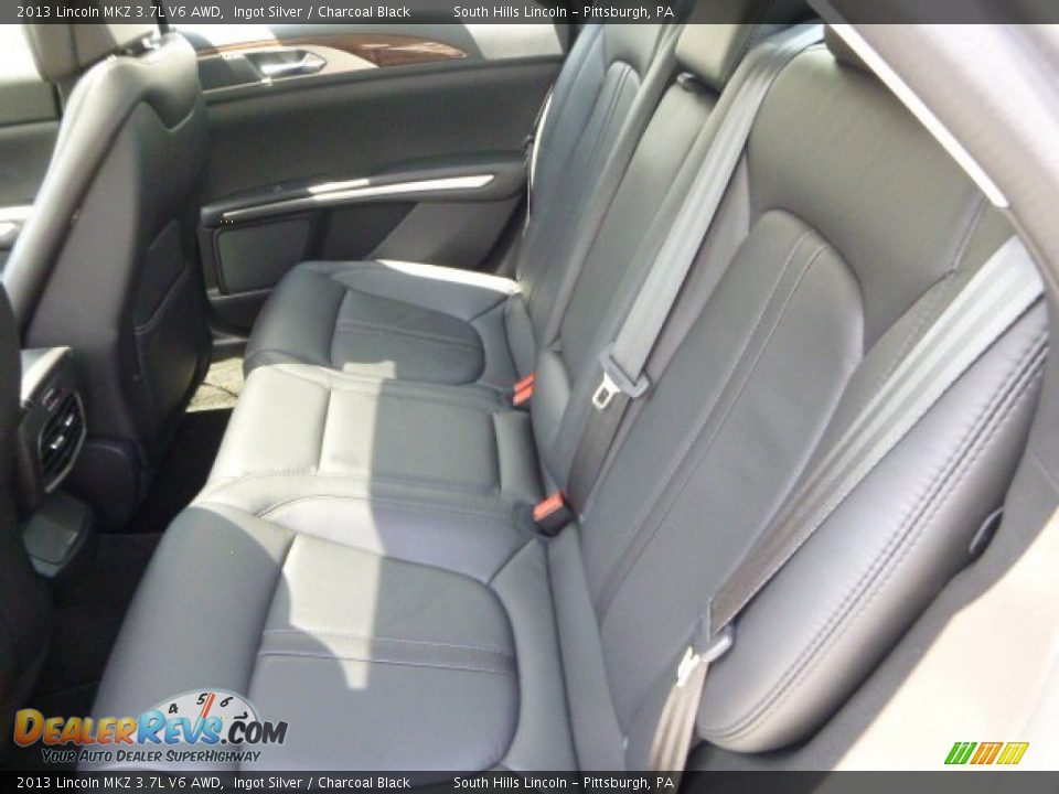 2013 Lincoln MKZ 3.7L V6 AWD Ingot Silver / Charcoal Black Photo #16