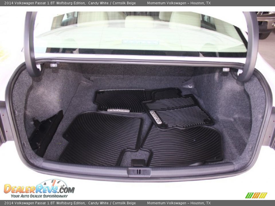 2014 Volkswagen Passat 1.8T Wolfsburg Edition Candy White / Cornsilk Beige Photo #32