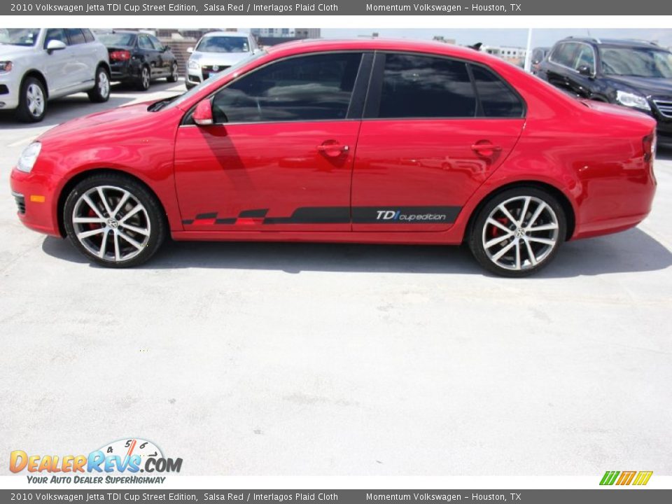 Salsa Red 2010 Volkswagen Jetta TDI Cup Street Edition Photo #6