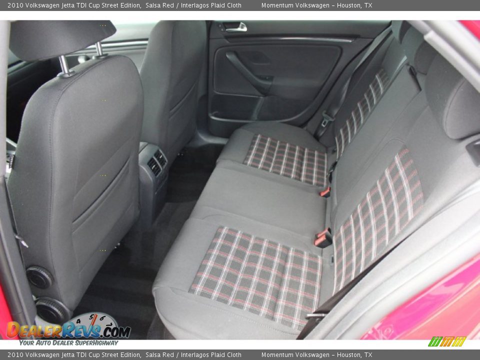 Rear Seat of 2010 Volkswagen Jetta TDI Cup Street Edition Photo #29