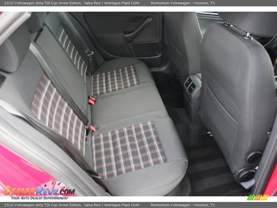 Rear Seat of 2010 Volkswagen Jetta TDI Cup Street Edition Photo #36