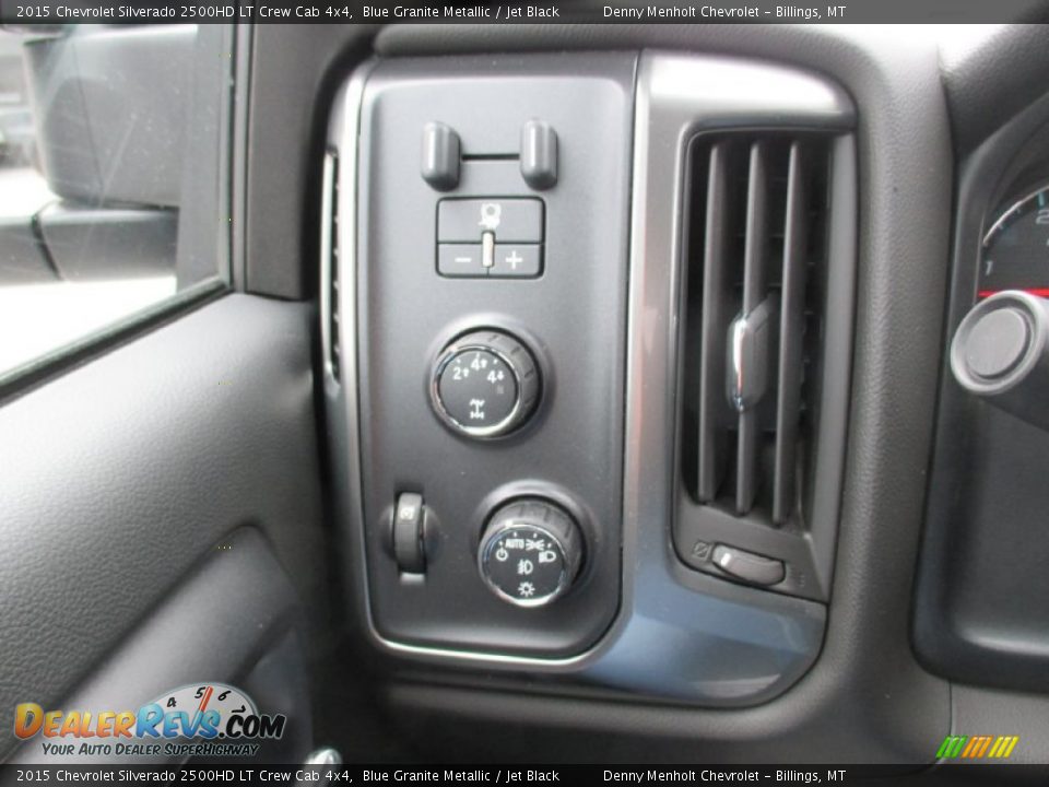 2015 Chevrolet Silverado 2500HD LT Crew Cab 4x4 Blue Granite Metallic / Jet Black Photo #15