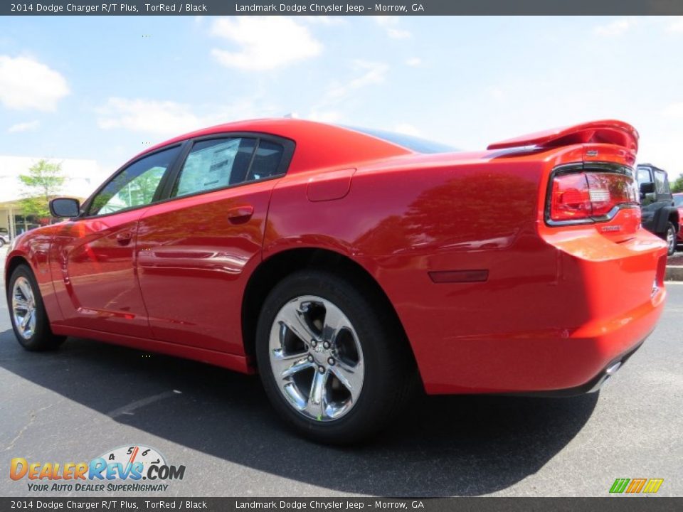 2014 Dodge Charger R/T Plus TorRed / Black Photo #2