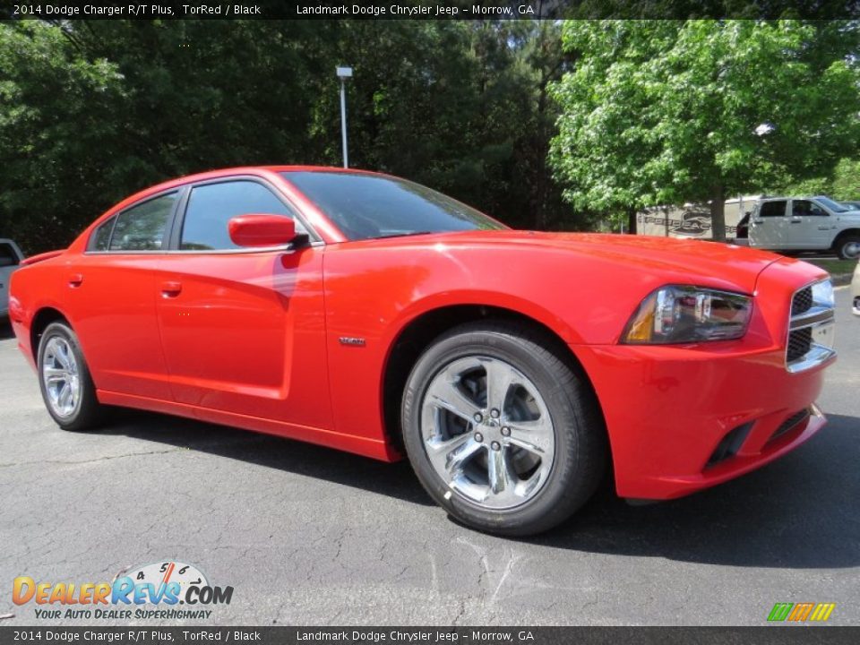 2014 Dodge Charger R/T Plus TorRed / Black Photo #4