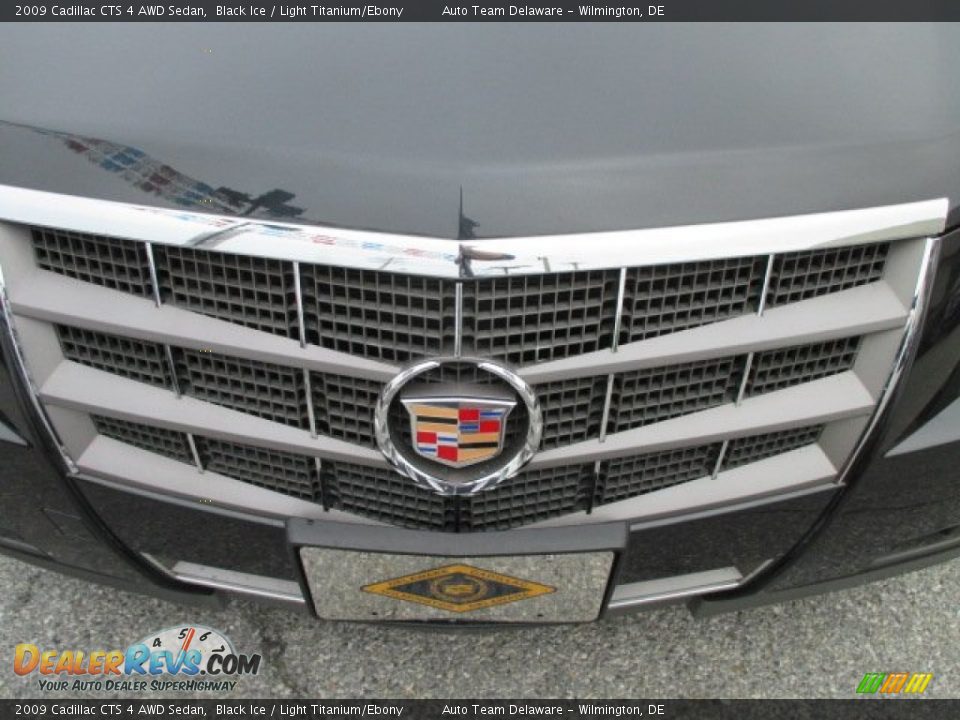 2009 Cadillac CTS 4 AWD Sedan Black Ice / Light Titanium/Ebony Photo #27