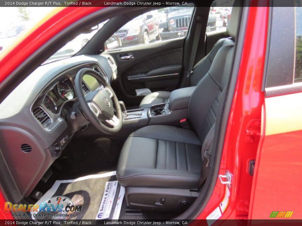 2014 Dodge Charger R/T Plus TorRed / Black Photo #7