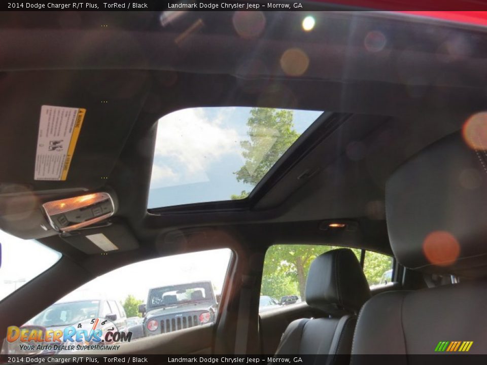 2014 Dodge Charger R/T Plus TorRed / Black Photo #8