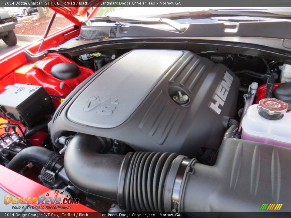 2014 Dodge Charger R/T Plus TorRed / Black Photo #10