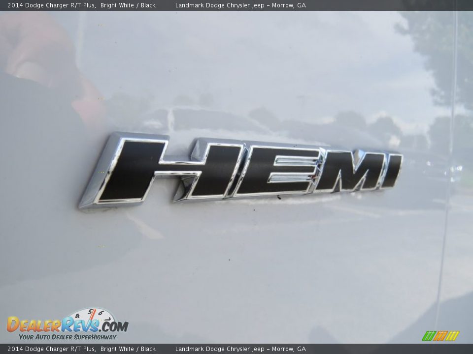 2014 Dodge Charger R/T Plus Bright White / Black Photo #6