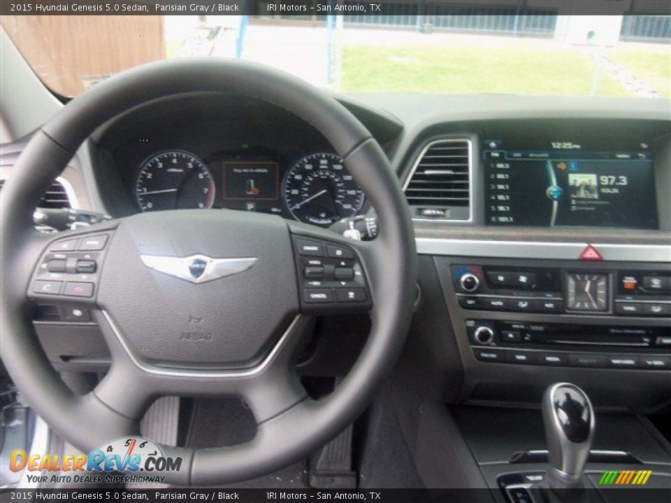 2015 Hyundai Genesis 5.0 Sedan Steering Wheel Photo #7