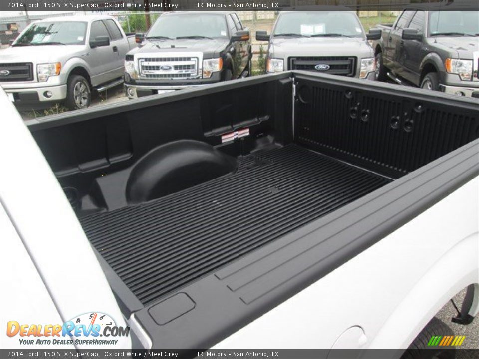 2014 Ford F150 STX SuperCab Oxford White / Steel Grey Photo #10