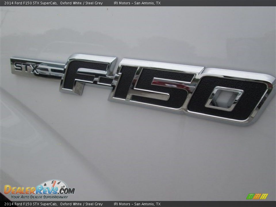 2014 Ford F150 STX SuperCab Oxford White / Steel Grey Photo #11