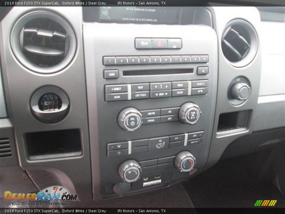2014 Ford F150 STX SuperCab Oxford White / Steel Grey Photo #14