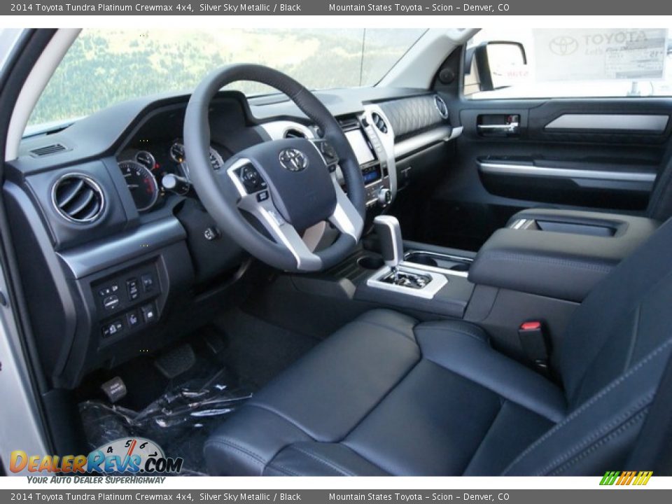 2014 Toyota Tundra Platinum Crewmax 4x4 Silver Sky Metallic / Black Photo #5