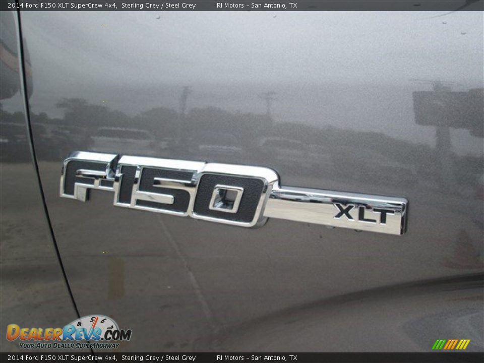2014 Ford F150 XLT SuperCrew 4x4 Sterling Grey / Steel Grey Photo #11