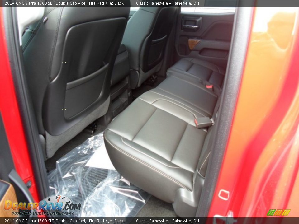 2014 GMC Sierra 1500 SLT Double Cab 4x4 Fire Red / Jet Black Photo #5