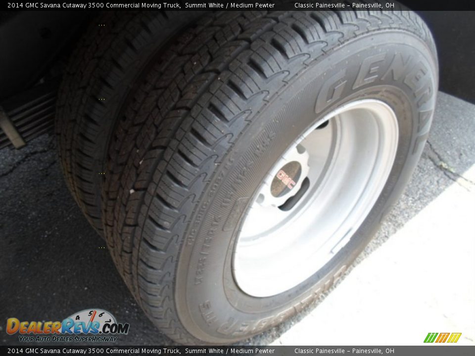 2014 GMC Savana Cutaway 3500 Commercial Moving Truck Summit White / Medium Pewter Photo #6