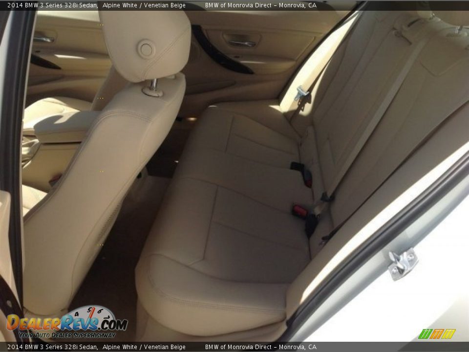 2014 BMW 3 Series 328i Sedan Alpine White / Venetian Beige Photo #5