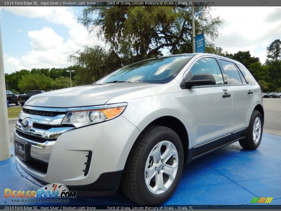 2014 Ford Edge SE Ingot Silver / Medium Light Stone Photo #1