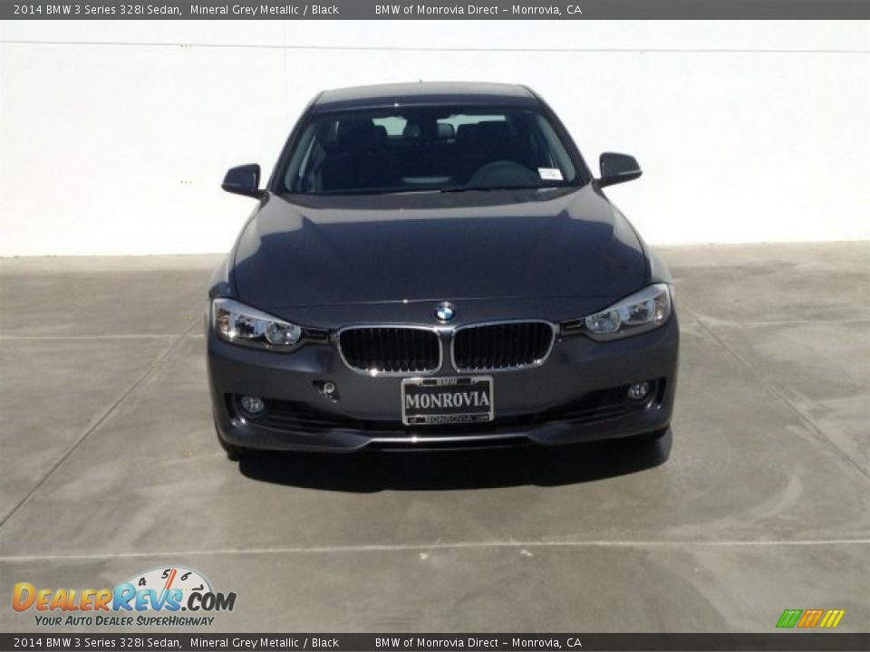 2014 BMW 3 Series 328i Sedan Mineral Grey Metallic / Black Photo #3