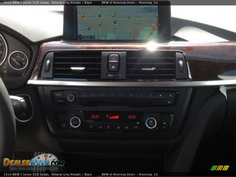 2014 BMW 3 Series 328i Sedan Mineral Grey Metallic / Black Photo #8