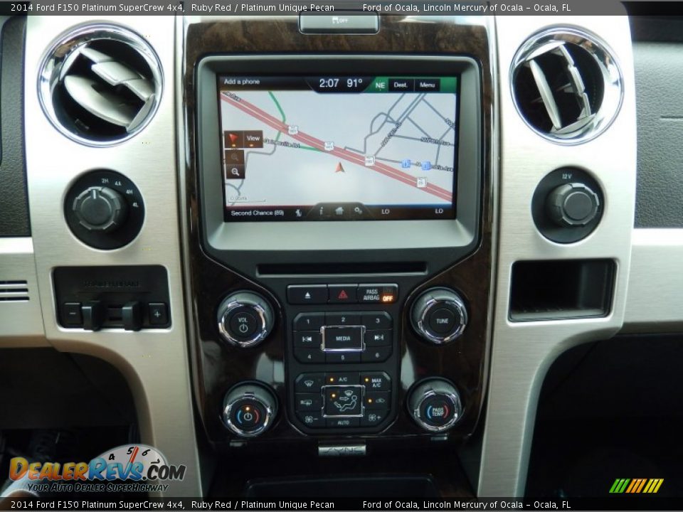 Controls of 2014 Ford F150 Platinum SuperCrew 4x4 Photo #10