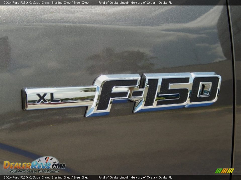 2014 Ford F150 XL SuperCrew Sterling Grey / Steel Grey Photo #5
