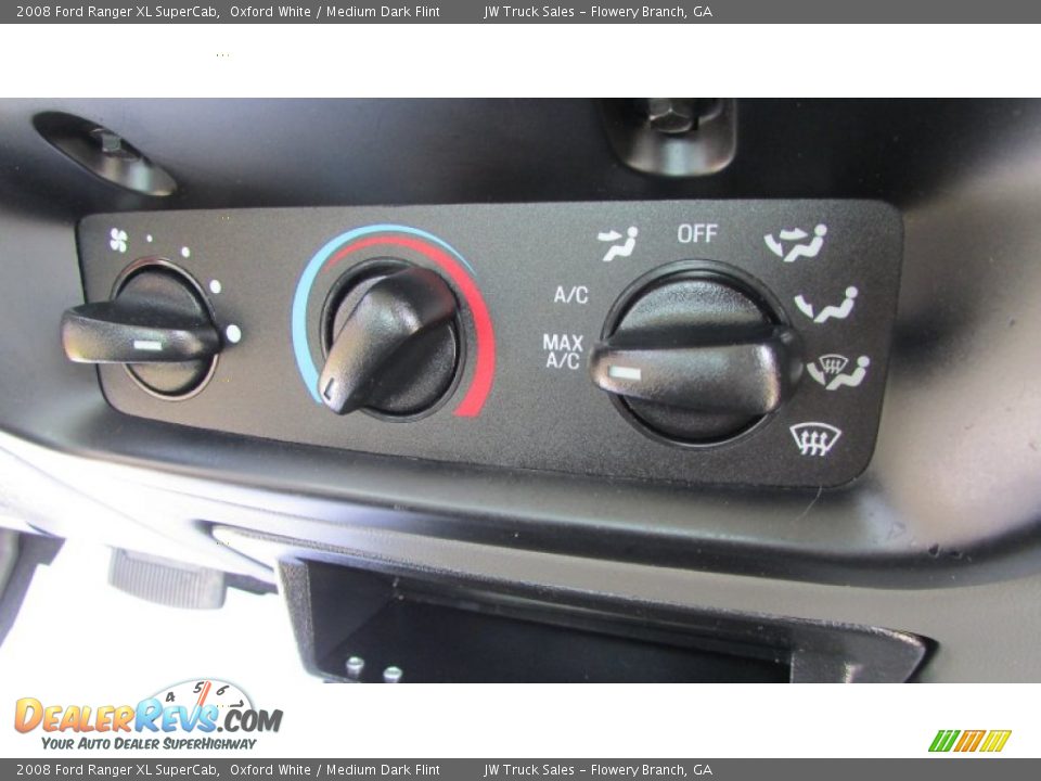 Controls of 2008 Ford Ranger XL SuperCab Photo #16