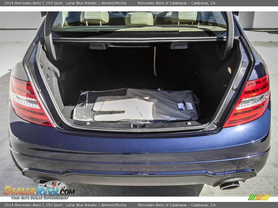2014 Mercedes-Benz C 250 Sport Lunar Blue Metallic / Almond/Mocha Photo #5
