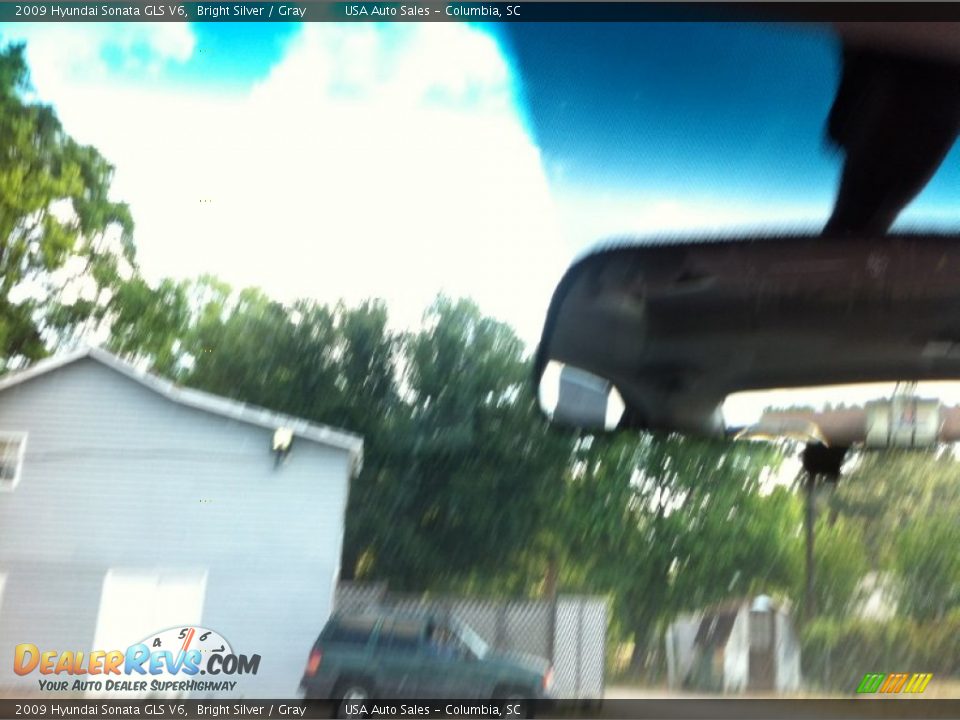 2009 Hyundai Sonata GLS V6 Bright Silver / Gray Photo #12