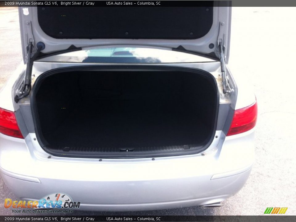 2009 Hyundai Sonata GLS V6 Bright Silver / Gray Photo #21