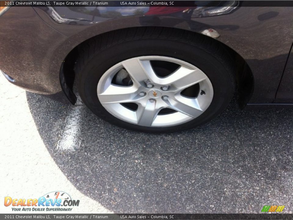 2011 Chevrolet Malibu LS Taupe Gray Metallic / Titanium Photo #8