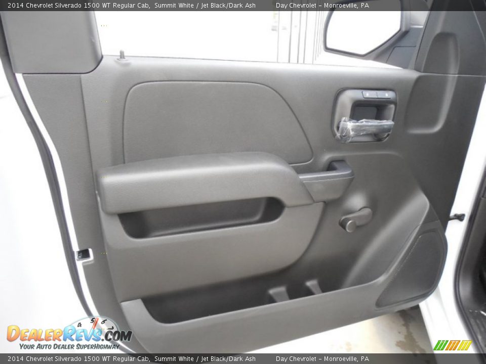 2014 Chevrolet Silverado 1500 WT Regular Cab Summit White / Jet Black/Dark Ash Photo #12