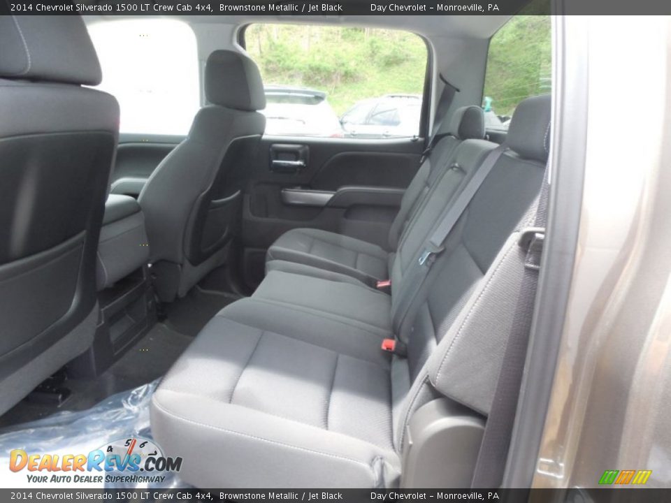 2014 Chevrolet Silverado 1500 LT Crew Cab 4x4 Brownstone Metallic / Jet Black Photo #14