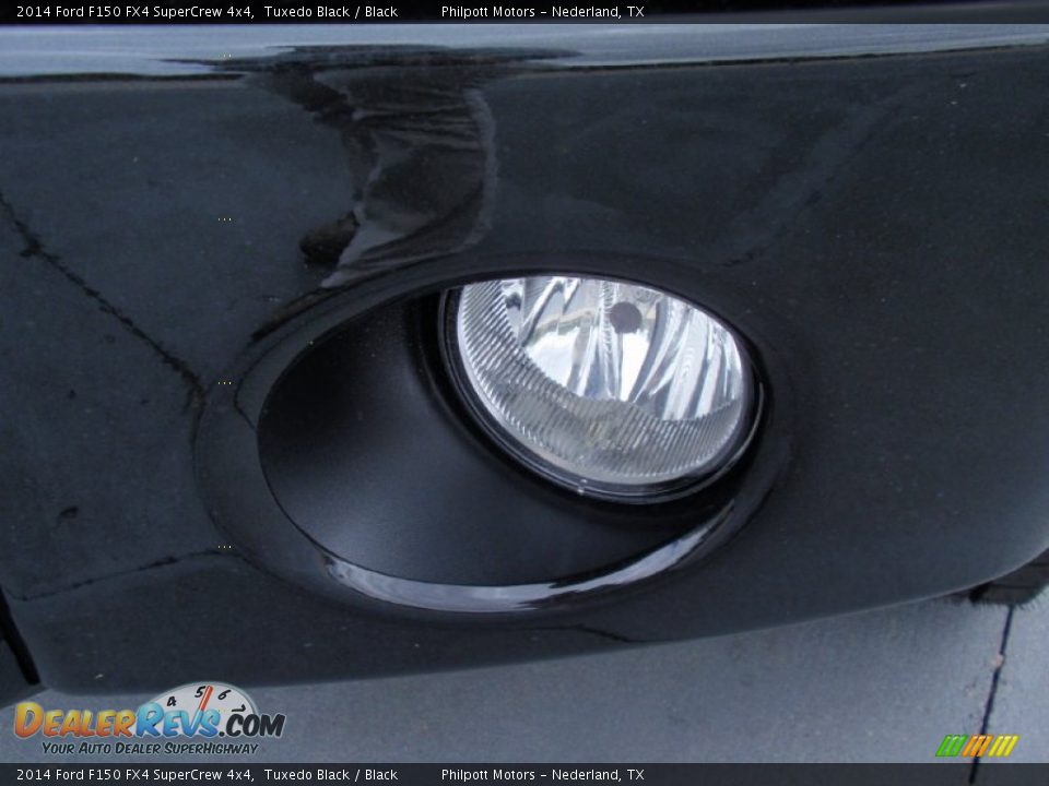 2014 Ford F150 FX4 SuperCrew 4x4 Tuxedo Black / Black Photo #10