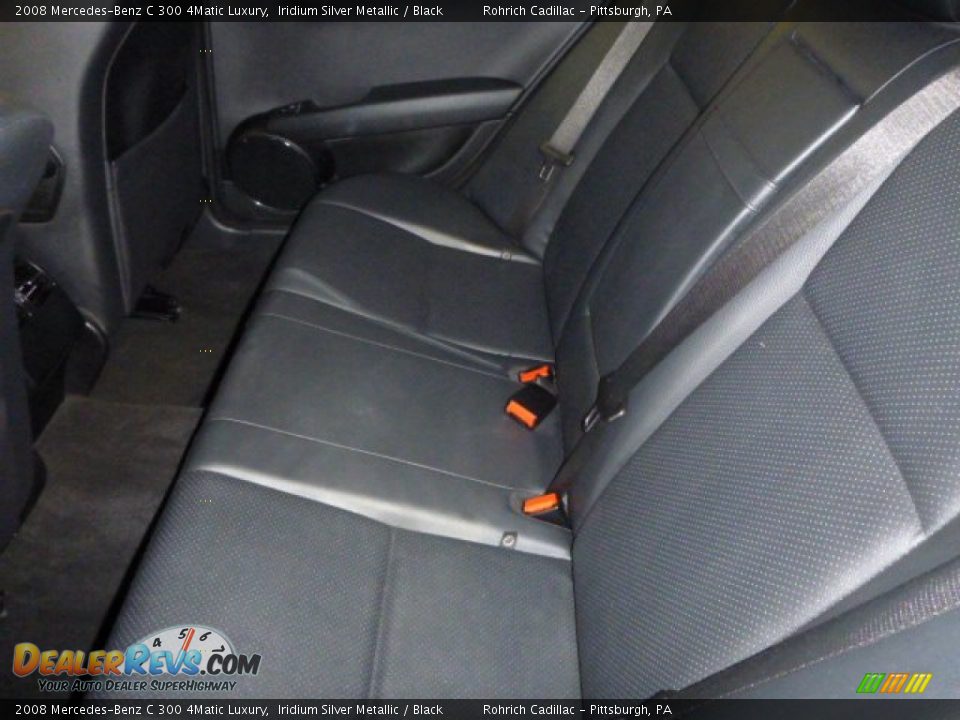 2008 Mercedes-Benz C 300 4Matic Luxury Iridium Silver Metallic / Black Photo #5